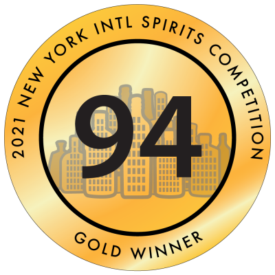 New York International Spirits Competition - Gold Winner